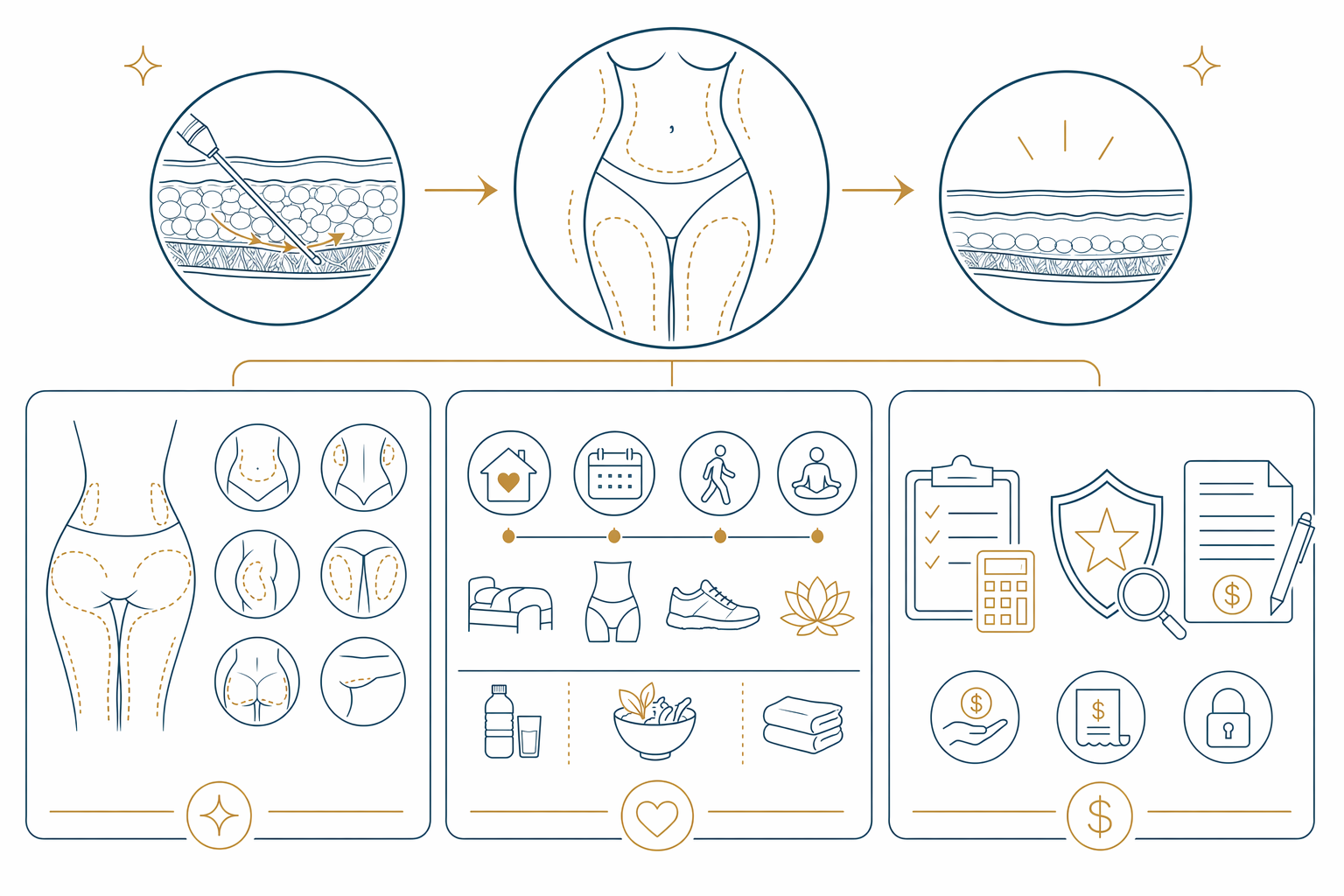 Liposuction: how body contouring works, recovery, and cost